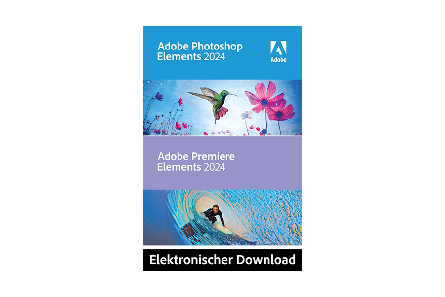 Adobe Photoshop & Premiere Elements 2024 perpetual license Mac