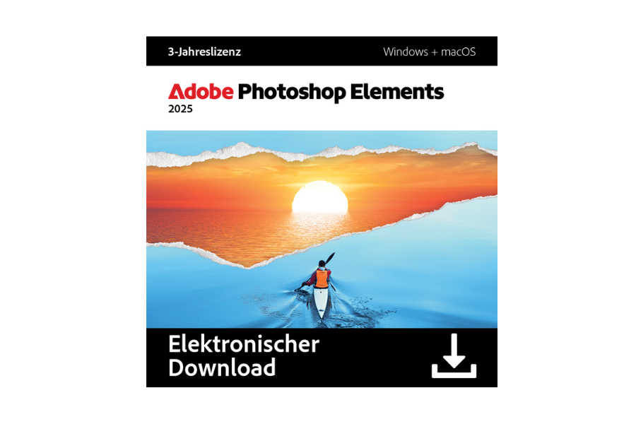 Adobe Photoshop Elements 2025 (3 Jahre)