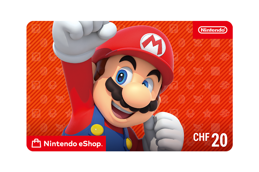 Nintendo eShop Guthaben CHF 20