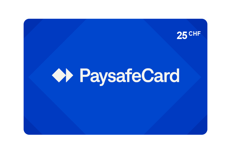 PaysafeCard Classic PIN CHF 25