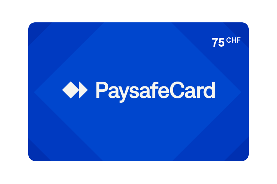 PaysafeCard Classic PIN CHF 75