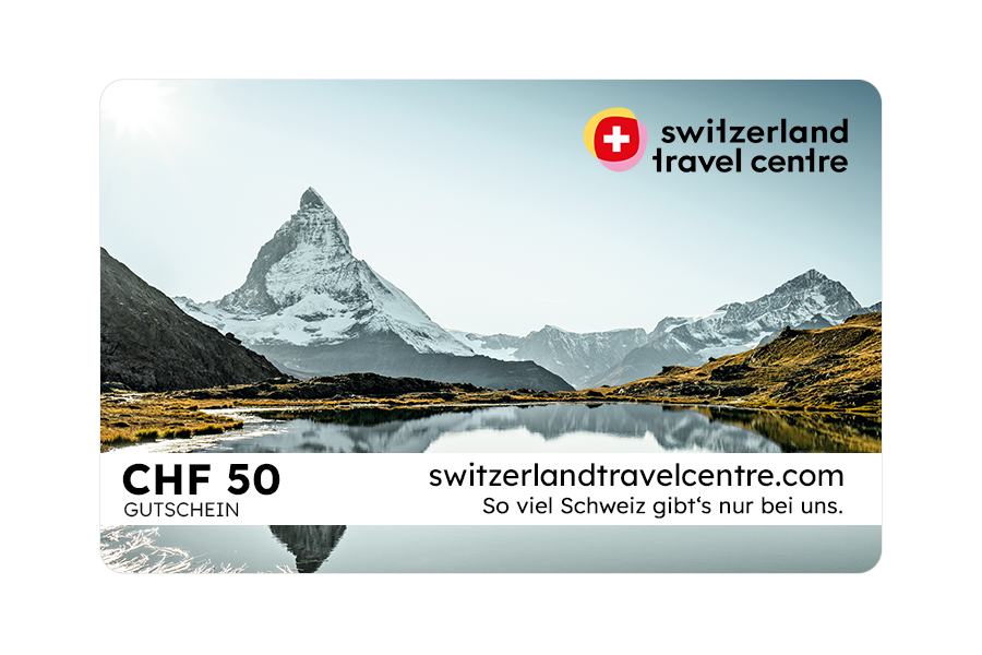 Switzerland Travel Centre Gutschein CHF 50