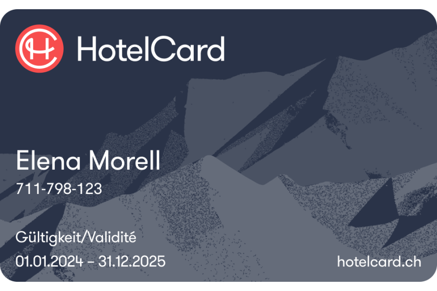 Hotelcard-Gutschein für 1 Jahr