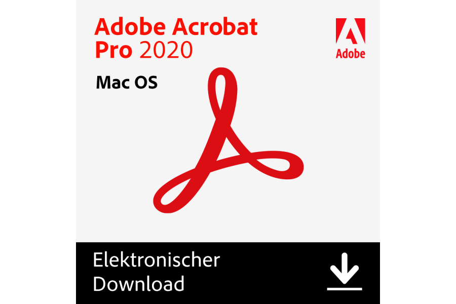 Adobe Acrobat Pro 2020 perpetual license Mac