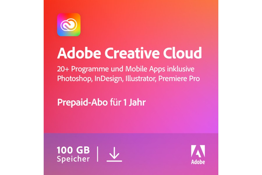 Adobe Creative Cloud Individual 1 year