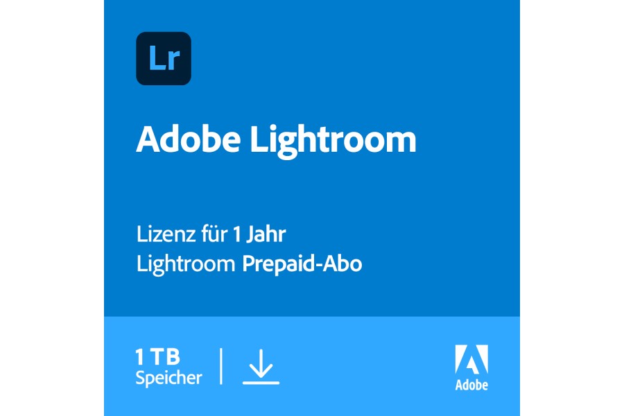 Adobe Lightroom CC 1 year