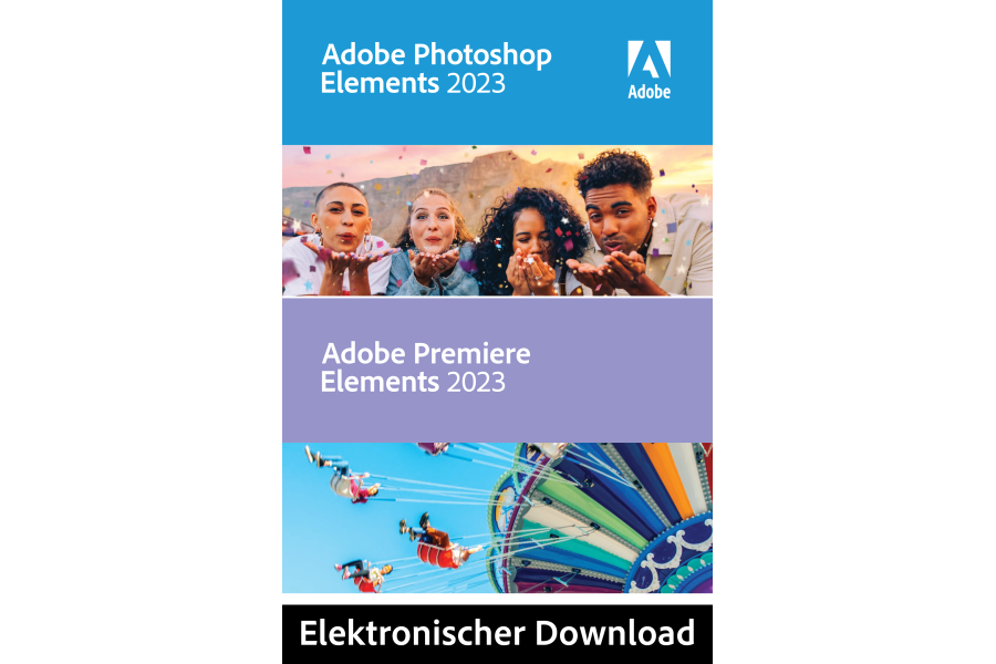 Adobe Photoshop & Premiere Elements 2023 perpetual license Mac