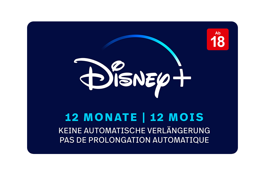 Diseny+ Giftcard 12 Months
