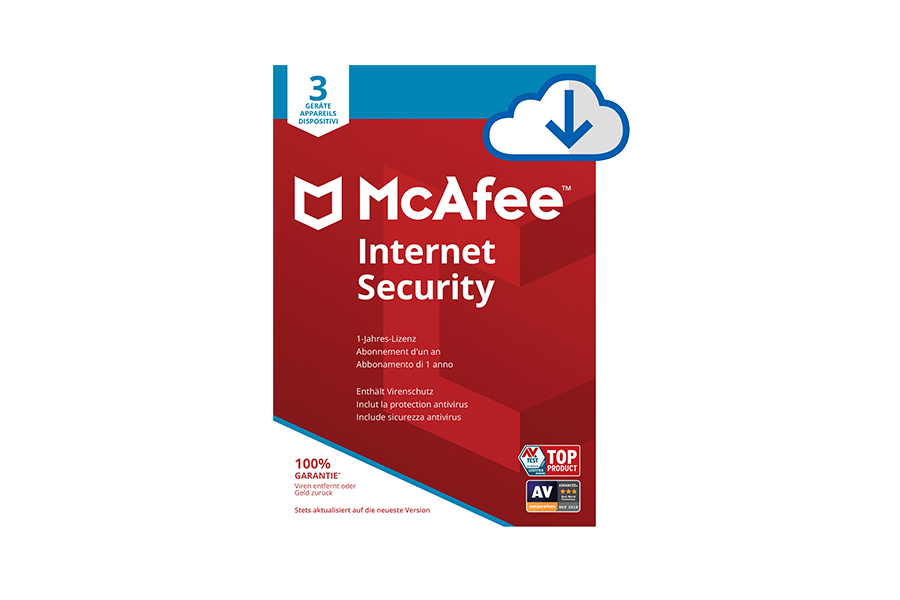 McAfee Internet Security für 3 Geräte