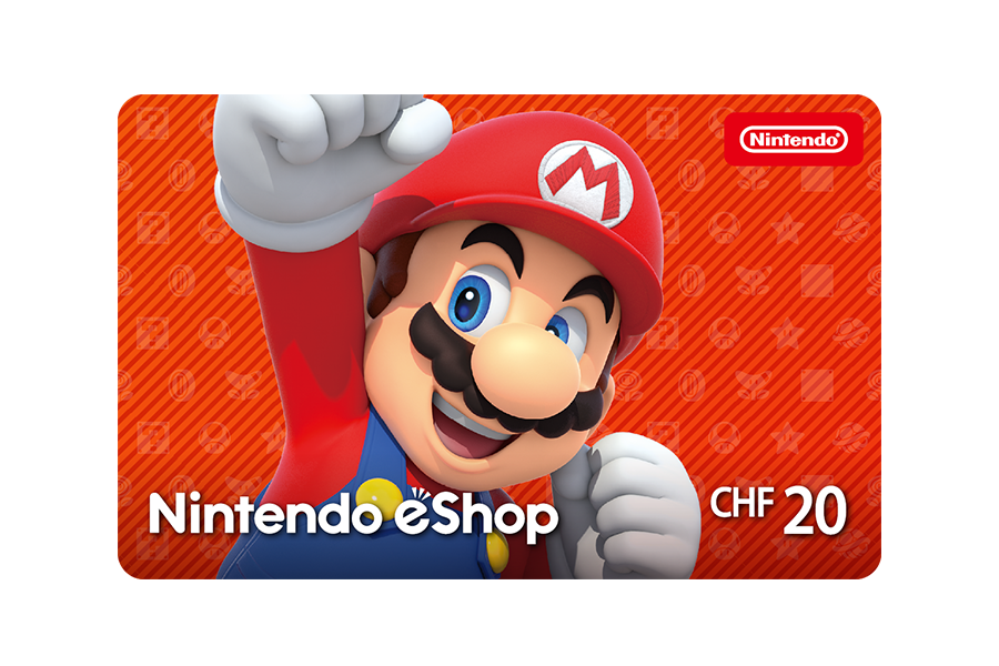 Nintendo eShop funds CHF 20