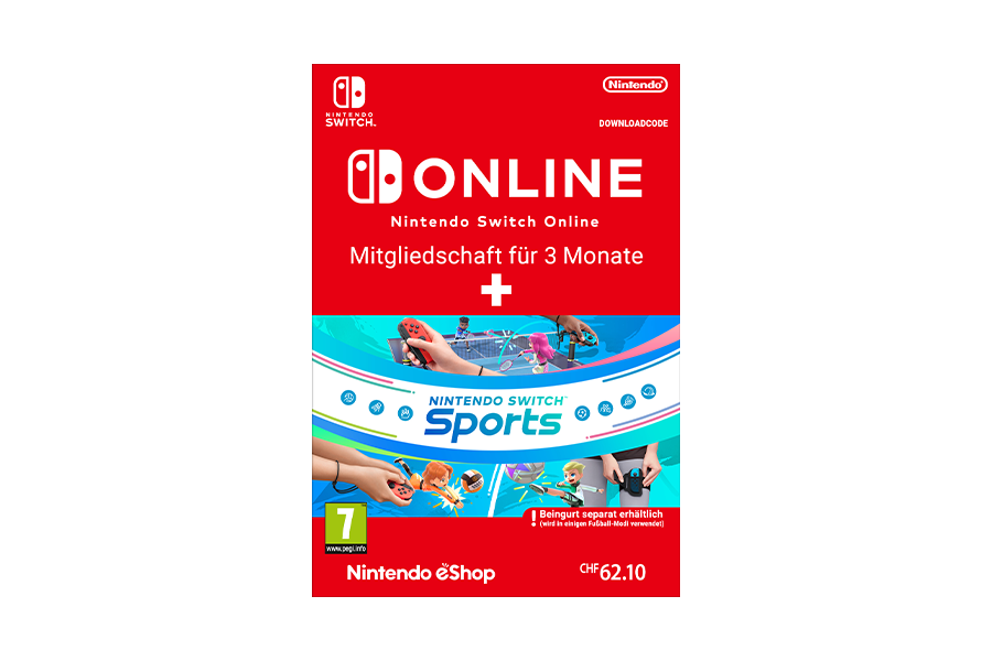 Nintendo Switch Sports + Switch Online 3 Months