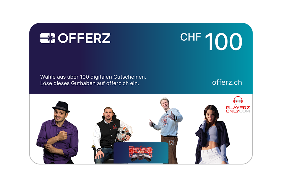 Offerz.ch Voucher CHF 100 (Playerz Only Edition)