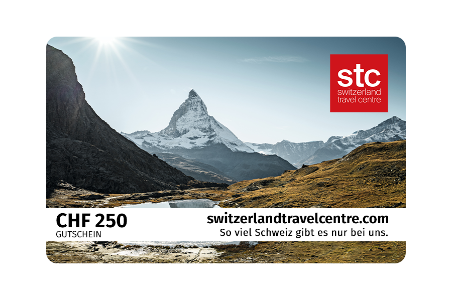 Switzerland Travel Centre voucher CHF 250