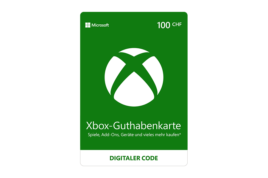 Xbox Gift Card CHF 100